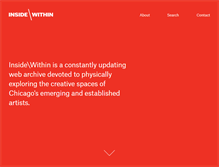 Tablet Screenshot of insidewithin.com